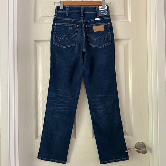 Wrangler Wild West 603 High Rise Straight Jeans 24 X 28 - Picture 5 of 16